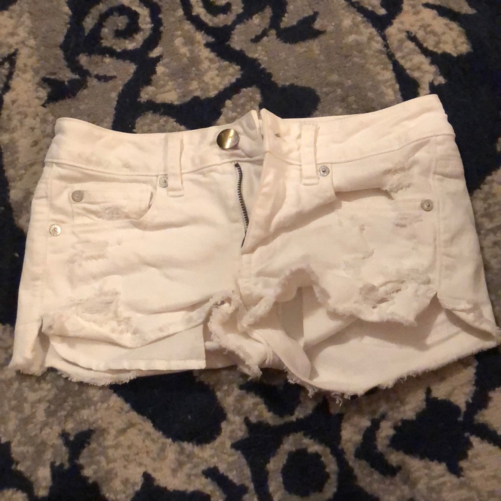 White shorts